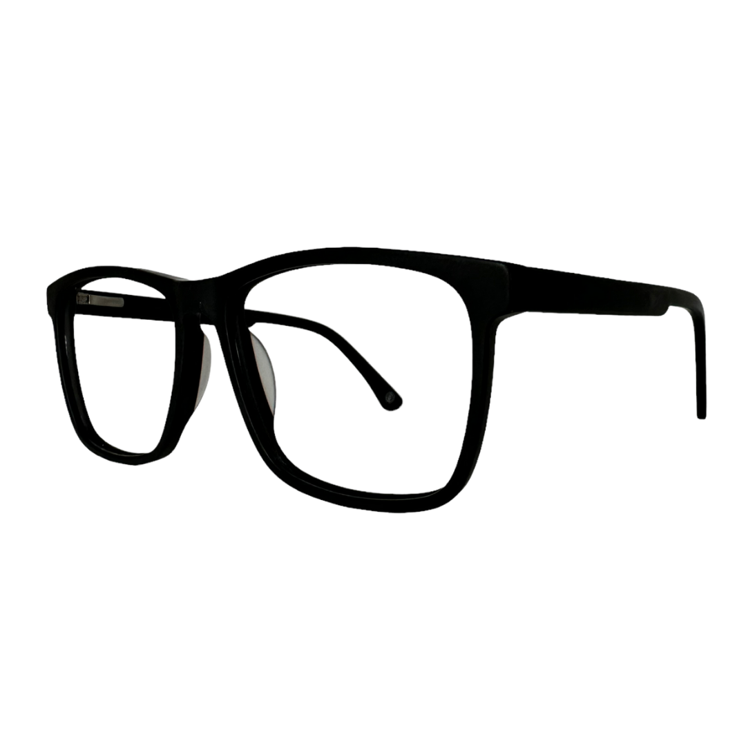 Óculos Masculino Acetato Preto Fosco SUCOBS5008 C2 54