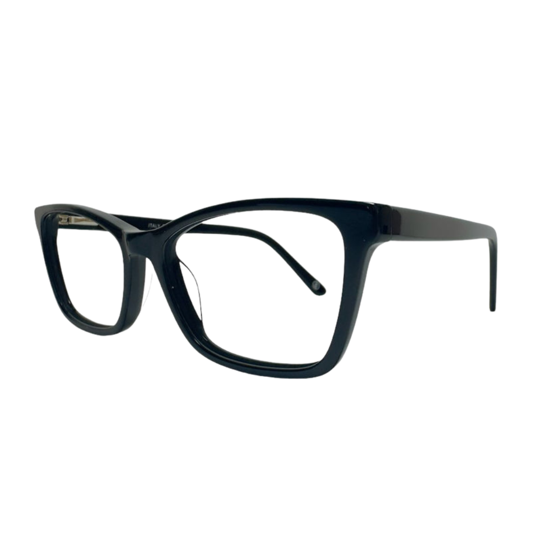 Óculos Acetato Preto Brilhoso SUBR6623 C1 54