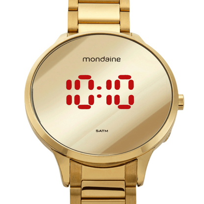 RELÓGIO MONDAINE DOURADO DIG 32060LPMVDE1