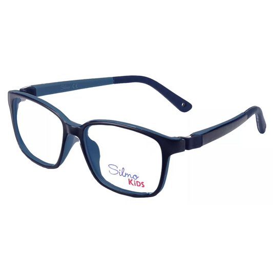 RX SILMO SK-2612 D.BLUE 50 CLIPON Armação Óculos de Grau Silmo