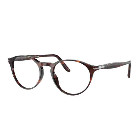 RX PO 3092V 9015 50 Armação Óculos de Grau Persol Havana